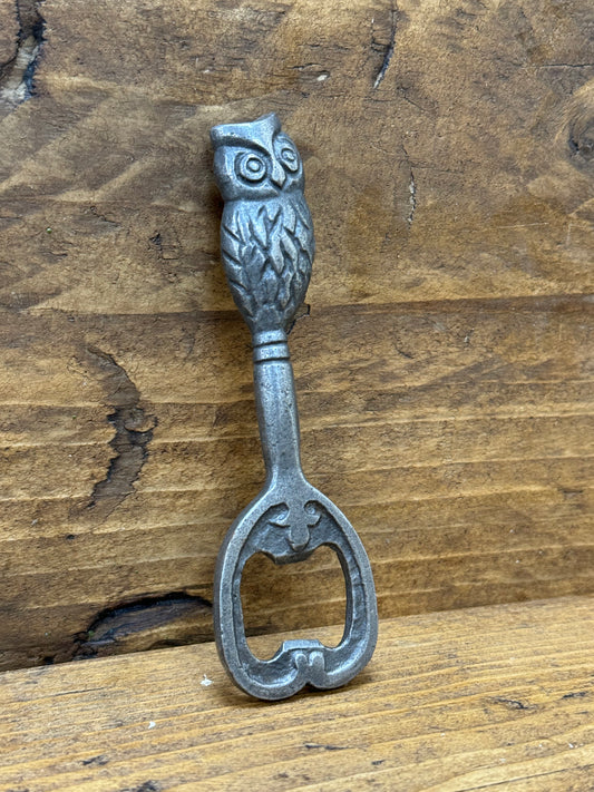 OWL \\ Cast Iron Bottle Opener \\ Bar \\ Hotel \\ Pub \\ Antique \\ Vintage \\ gift \\ Home Bar \\