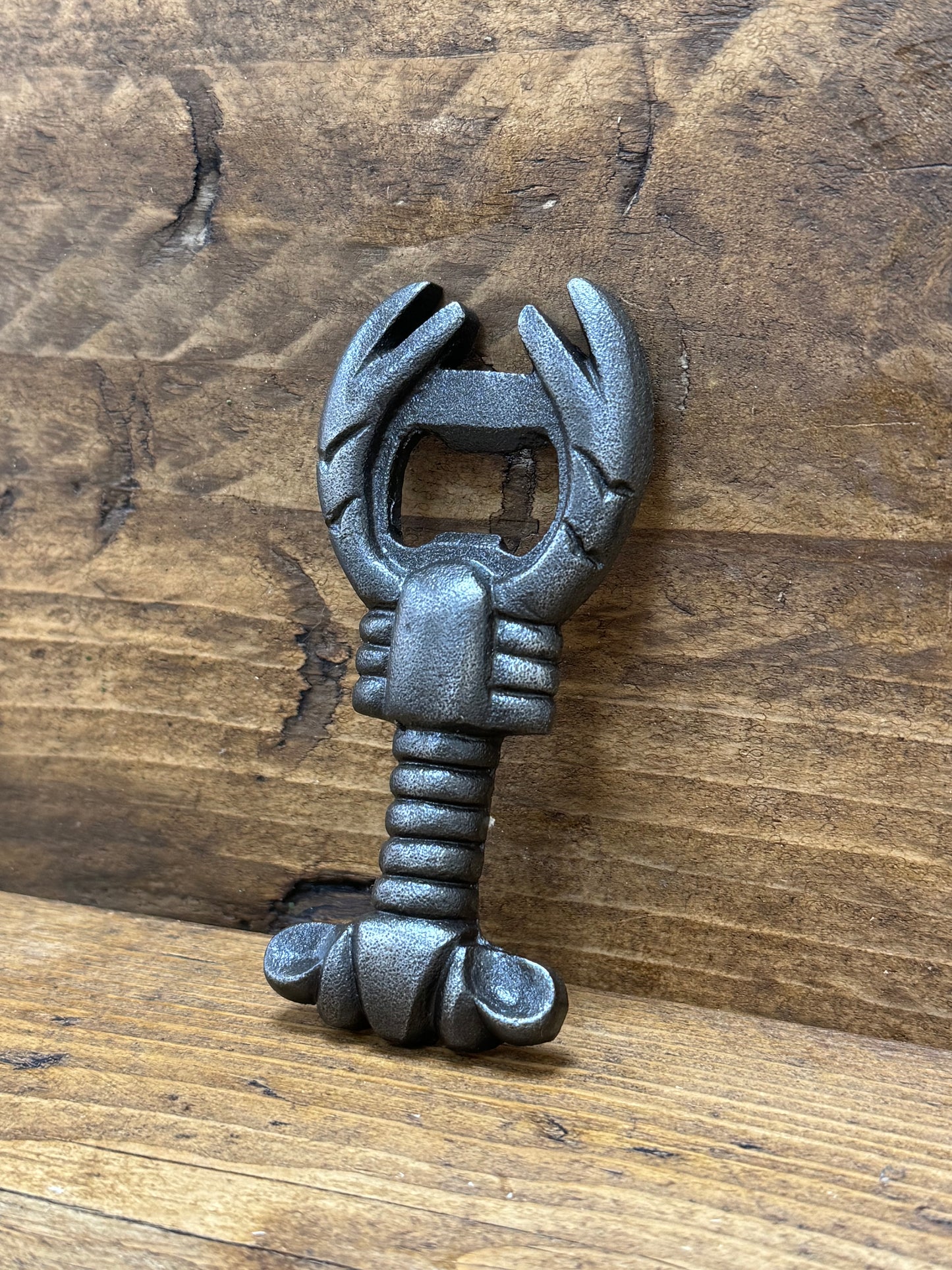 LOBSTER \\ Cast Iron Handheld Bottle Opener \\ Bar \\ Hotel \\ Pub \\ Antique \\ Vintage \\ gift \\ Home Garden Bar