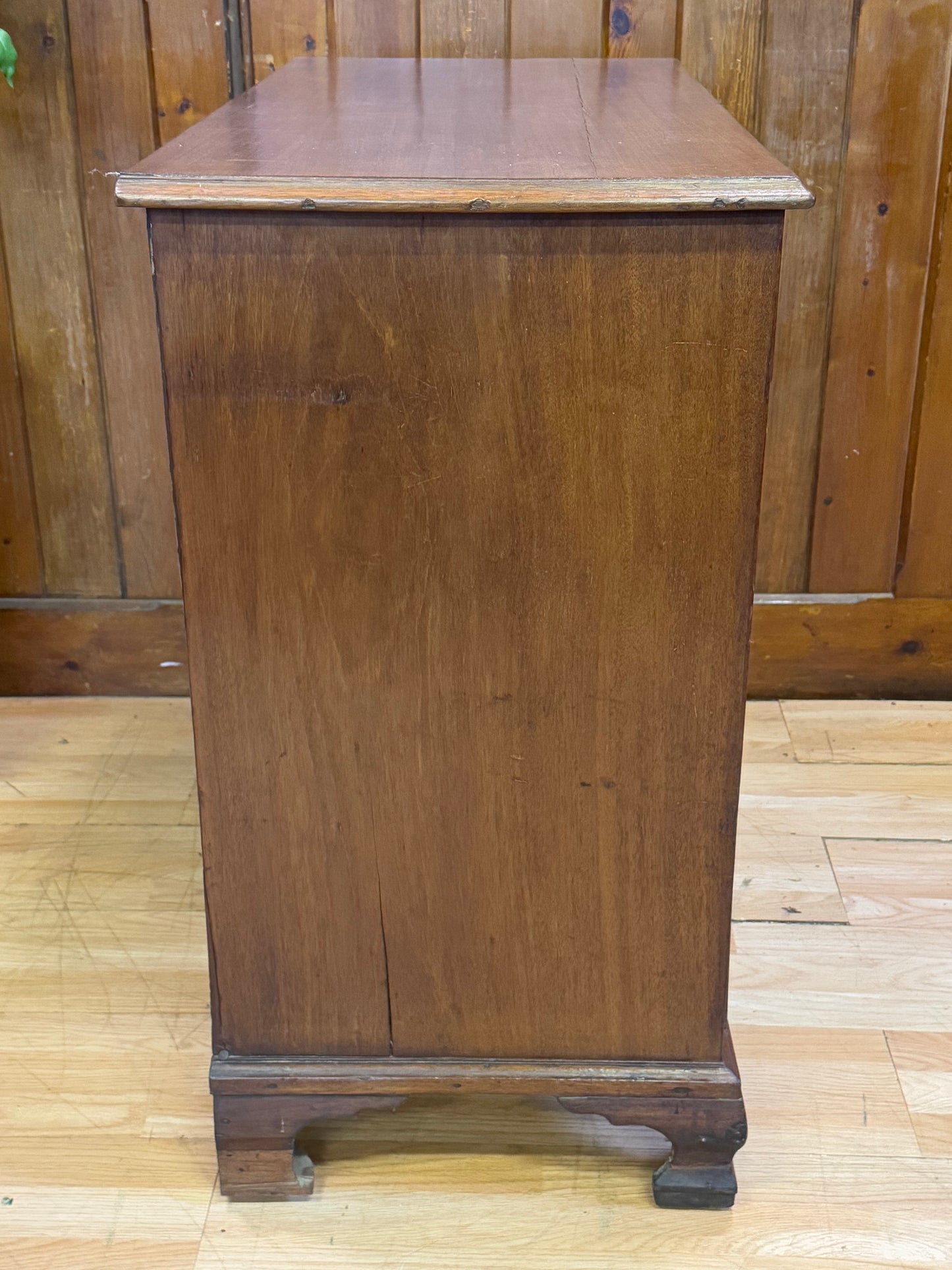 Georgian Oak Chest of Drawers \ Rustic Antique Chest of Draws \ Bedroom Storage