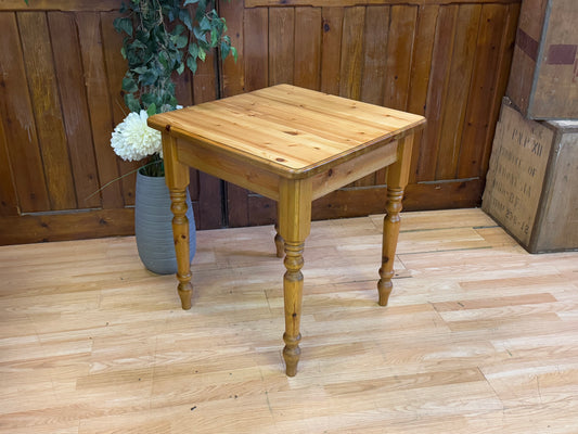 Small Farmhouse Style Dining Table \ Solid Pine Kitchen Table