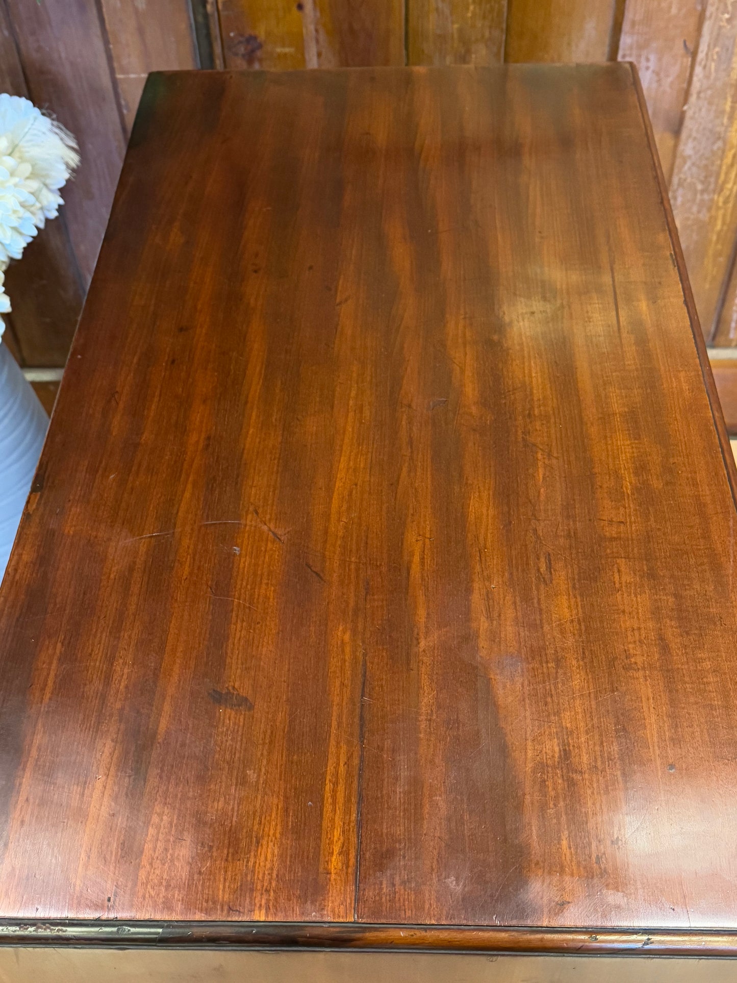 Small Georgian Mahogany Bachelors Drawers \Antique 18th Century Chest of Drawers