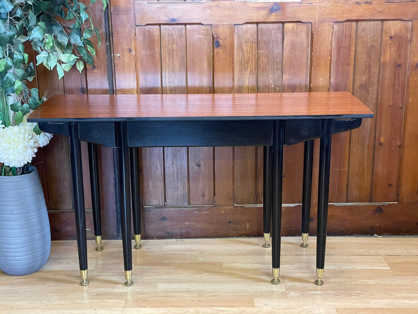 Retro Teak G Plan Console Table \ Mid Century Sideboard \ Hall Table