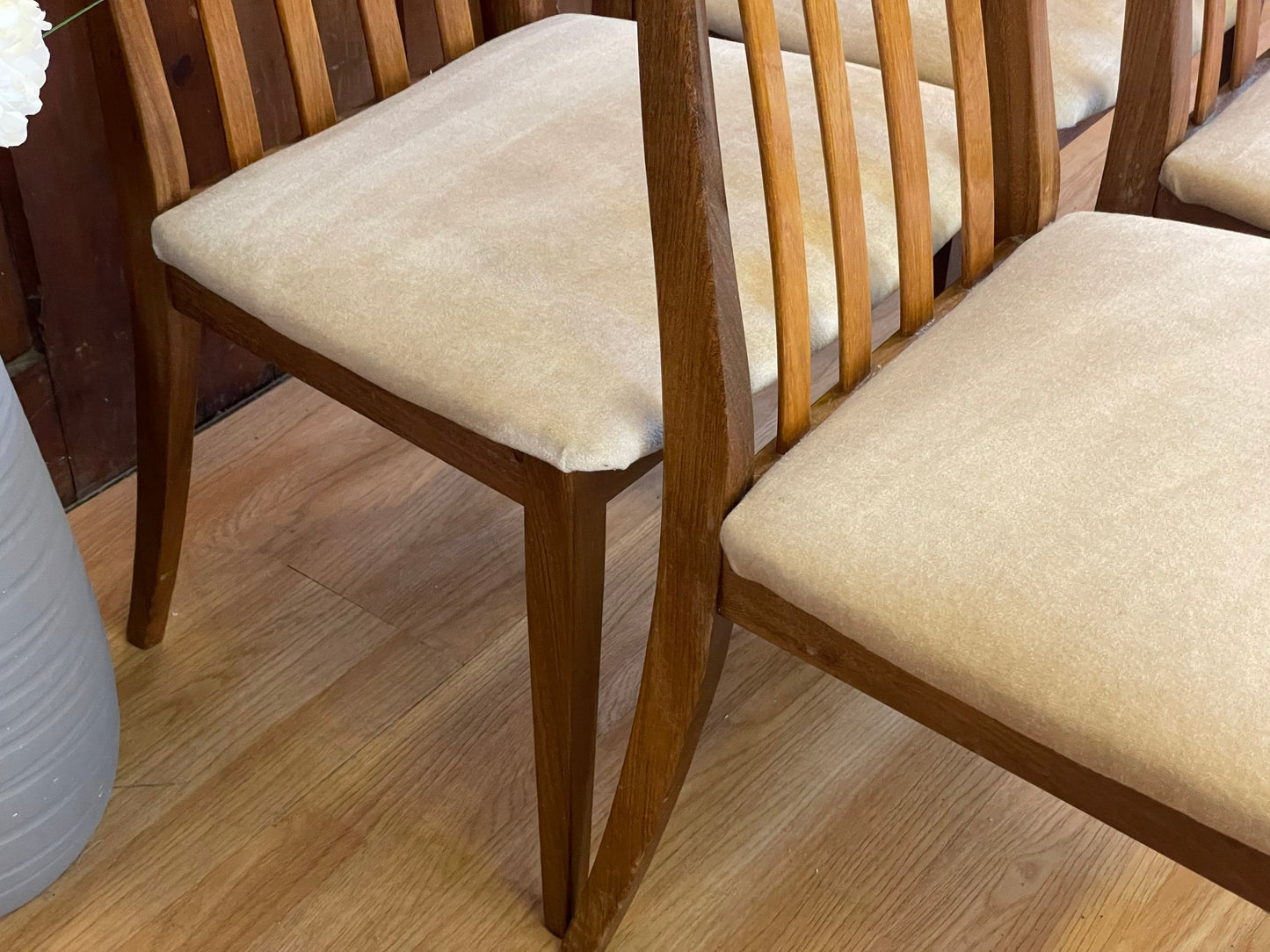 Vintage Set of 4 G Plan Fresco Dining Chairs \ Retro Teak Mid Century Kitchen Chairs