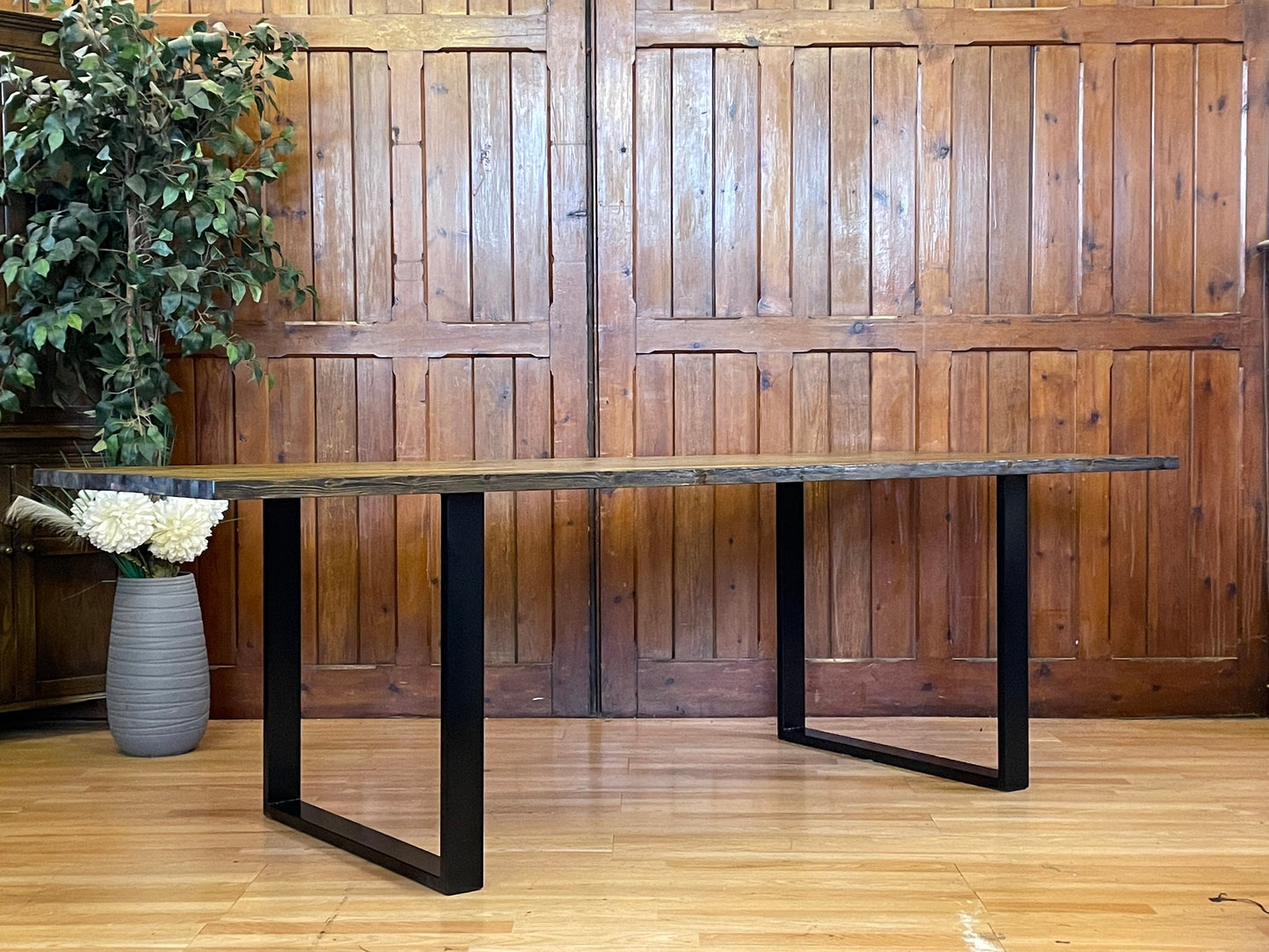 Very Large Modern Dining Room Table \ Handmade Conference Table \ Restaurant