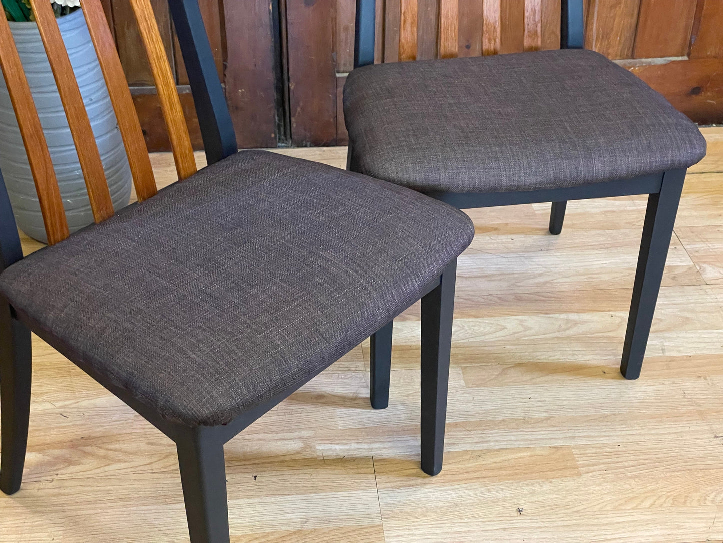 Vintage Pair G Plan Fresco Dining Chairs \ Retro Teak Mid Century Kitchen Chairs