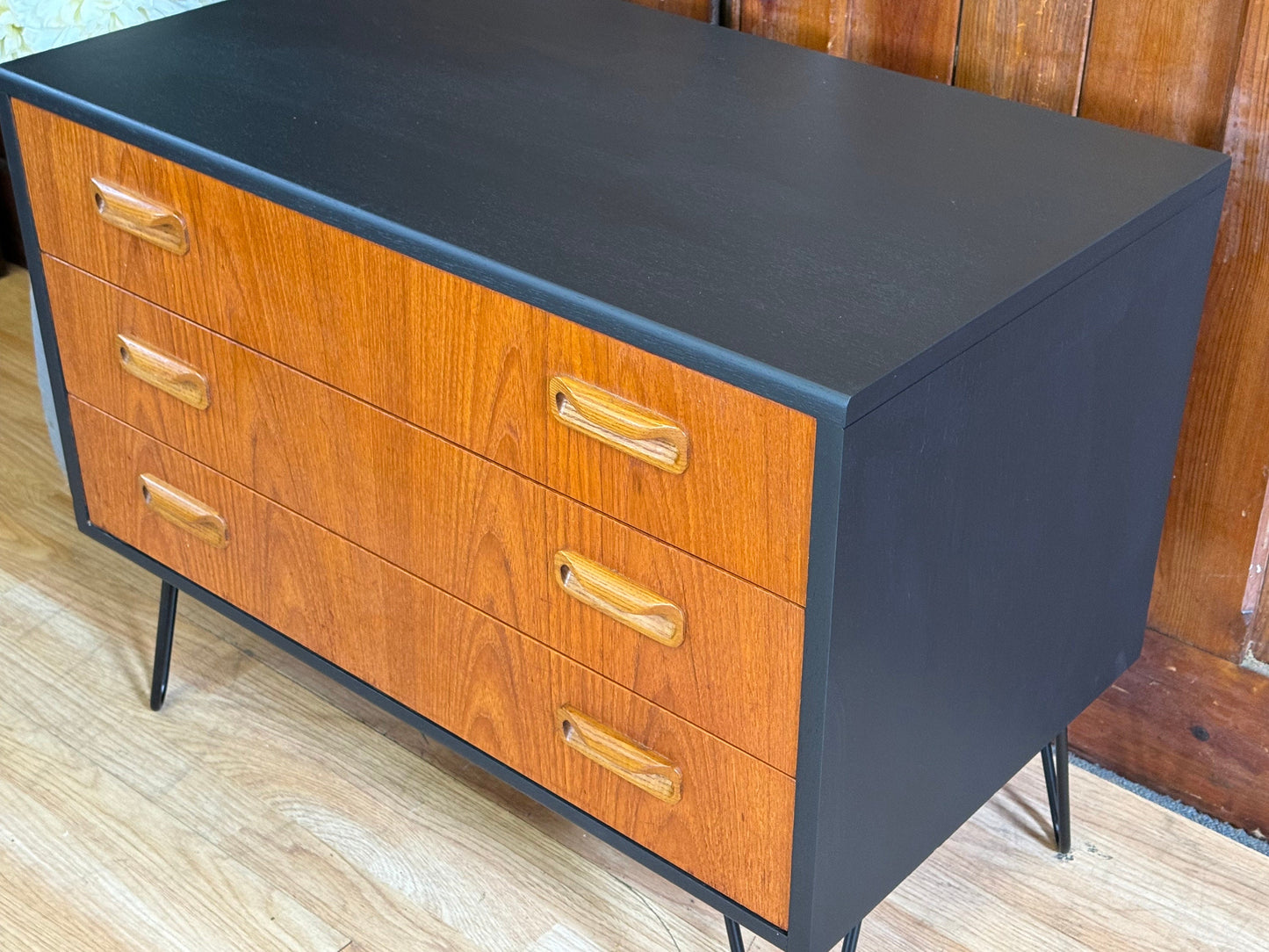 Vintage G Plan Chest of Drawers \ Mid Century Teak Storage Cabinet \ Bedside