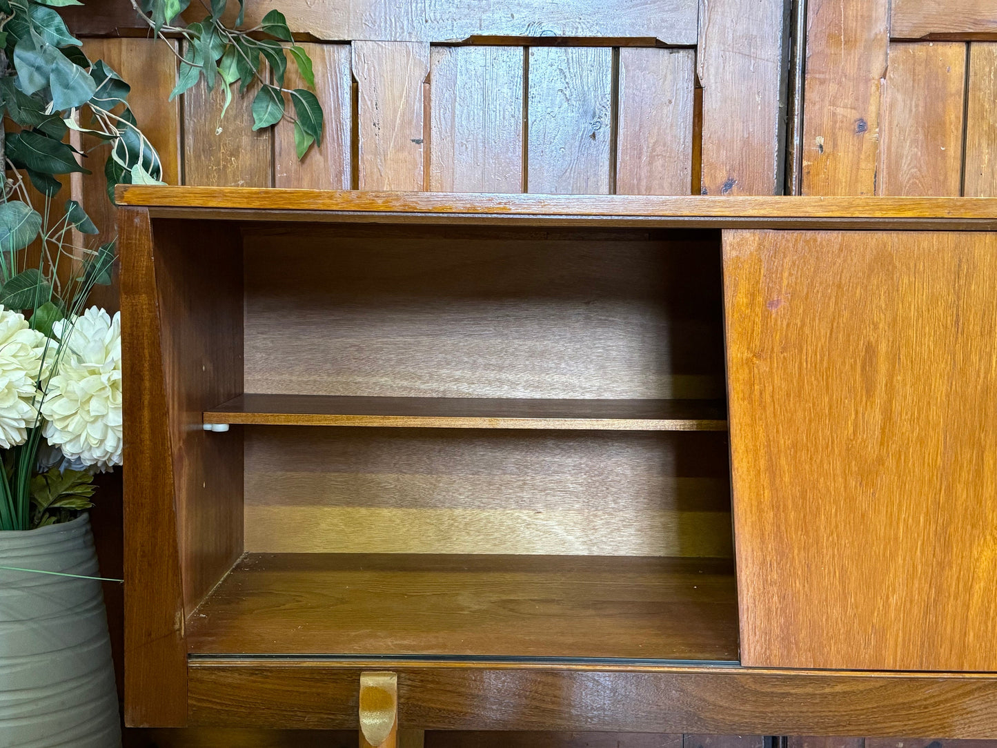 Vintage Teak Sideboard by Elliot’s of Newbury \ Mid Century Long Drinks Cabinet