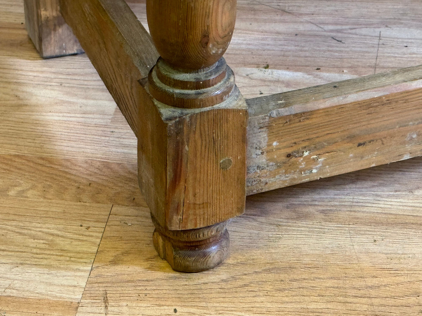 Rustic High Back Panelled Bench \ Vintage Farmhouse Pine Mudroom Seat \ Dining Bench